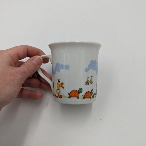 Noah's Arc George Good Japan Dinner Plate Cup Bowl Set by Roberta First Baptism - Picture 7 of 9